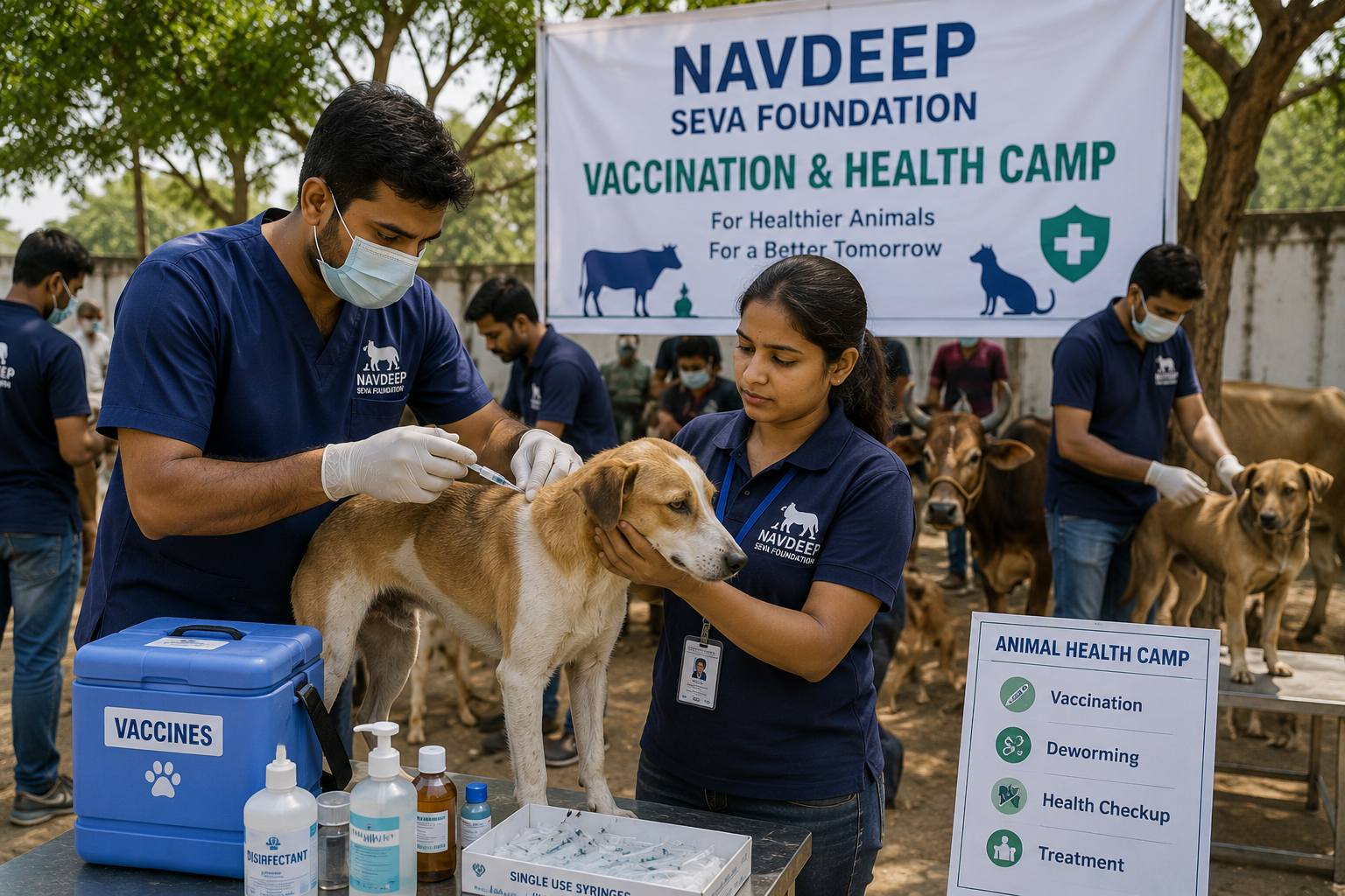 Vaccination & Health Camps